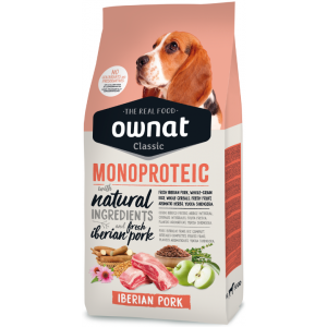 OWNAT CLASSIC MONOP. IBERIAN PORK (DOG) 12 KG