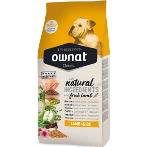 OWNAT CLASSIC LAMB&RICE (DOG) 4 KG
