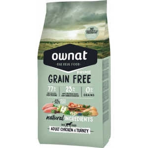 OWNAT GF PRIME ADULT CHICKEN&TURKEY (DOG) 12 KG
