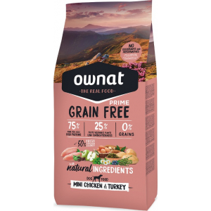 OWNAT GF PRIME MINI CHICKEN &TURKEY(DOG) 3 KG